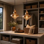 Helix Modern Glass Spool Pendant Light