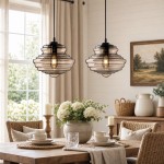 Helix Modern Glass Spool Pendant Light