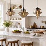 Helix Modern Glass Spool Pendant Light