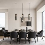 Kimaya Benedict Tube Glass Pendant Lamp