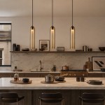 Kimaya Benedict Tube Glass Pendant Lamp