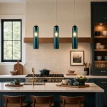 Kimaya Benedict Tube Glass Pendant Lamp