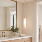 Kimaya Benedict Tube Glass Pendant Lamp