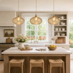 Lunaris Modern Globe Glass Pendant Light