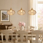 Lunaris Modern Globe Glass Pendant Light