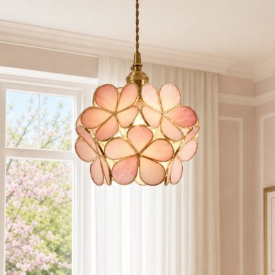 Viviana Glass Petal Pendant Lights