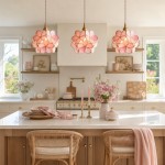 Viviana Glass Petal Pendant Lights