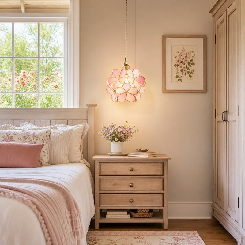 Viviana Glass Petal Pendant Lights