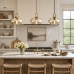 Vylith Brass Cognac Glass Single Hanging Lamp