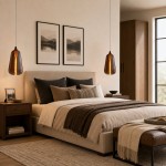 Zyren Modern Art Amber Glass Pendant Light