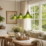 Benjin Modern Colorful Trumpet Glass Pendant Light