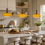 Nyxaris Vintage Bauhaus Round Glass Pendant Light