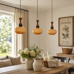 Nyxaris Vintage Bauhaus Round Glass Pendant Light