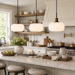 Aetheryn Nordic Ribbed Glass Pendant Lamp