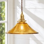 Radiara ‎Minimalist Color Metal Bowl Pendant Light