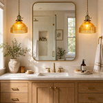 Zyrion Retro Ribbed Clear Glass Pendant Light