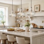 Neville Modern Water Ripples Glass Pendant Light
