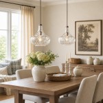 Neville Modern Water Ripples Glass Pendant Light