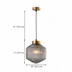 Bullard Modern Diamond Glass Pendant Light