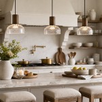 Arloen Modern Crackle Glass Pendant Light