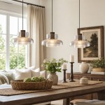 Arloen Modern Crackle Glass Pendant Light