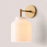 Drilon Nordic Minimalist Morandi Matte Metal Wall Sconce