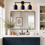 Navya Modern 3-Light Milk Glass Bathroom Sconce