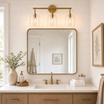 Navya Modern 3-Light Milk Glass Bathroom Sconce