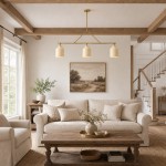 Drilon Elegant Brass Cylinder Shade 3-Light Chandelier