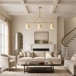 Drilon Elegant Brass Cylinder Shade 3-Light Chandelier