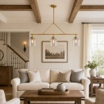 Drilon Elegant Brass Cylinder Shade 3-Light Chandelier