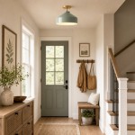 Drilon Nordic Morandi Metal Flush Mount Ceiling Light