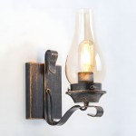 Chavis Rustic Metal Sand Cone Wall Light