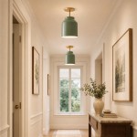 Drilon Minimalist Morandi Flush Mount Ceiling Light