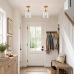 Drilon Minimalist Morandi Flush Mount Ceiling Light