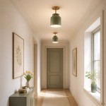 Drilon Minimalist Morandi Flush Mount Ceiling Light