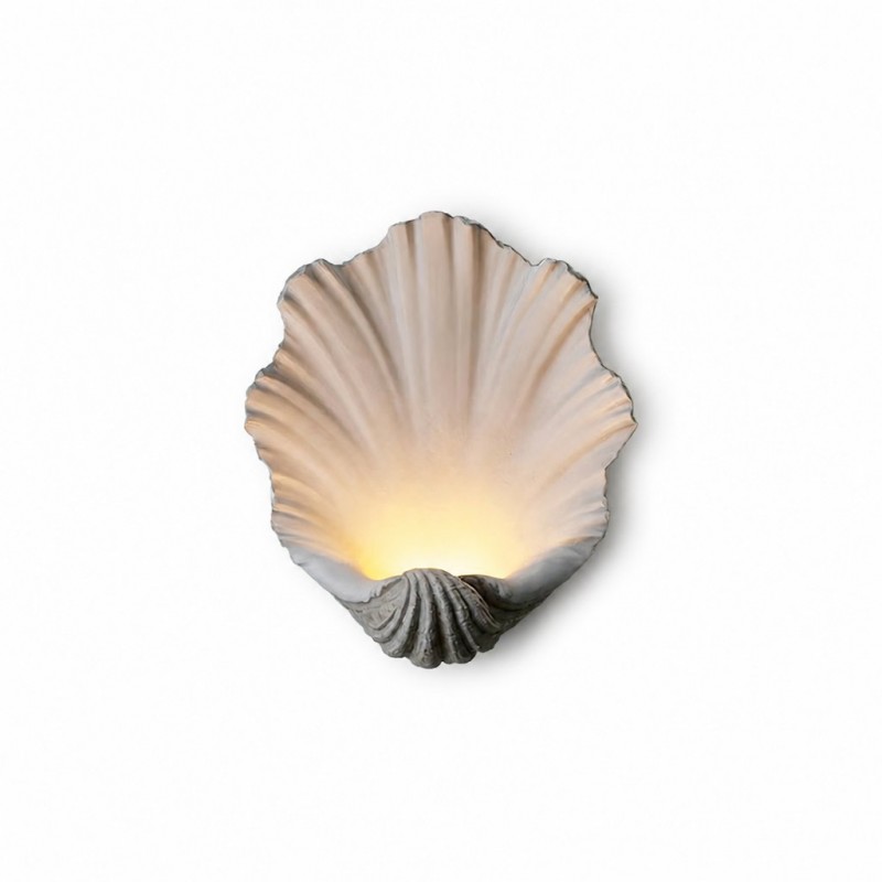 Bellamy Elegant Nautral Shell Resin Wall Light