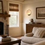 Bellamy Elegant Nautral Shell Resin Wall Light