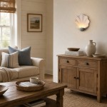 Bellamy Elegant Nautral Shell Resin Wall Light