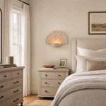 Coralie Vintage Natural Sandstone Shell Wall Lamp