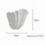 Layton French Coastal Shell Wall Sconce