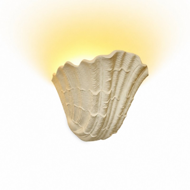 Layton French Coastal Shell Wall Sconce