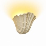 Layton French Coastal Shell Wall Sconce