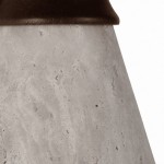 Jericho Wabi-Sabi Travertine Wood Tapered Wall Light