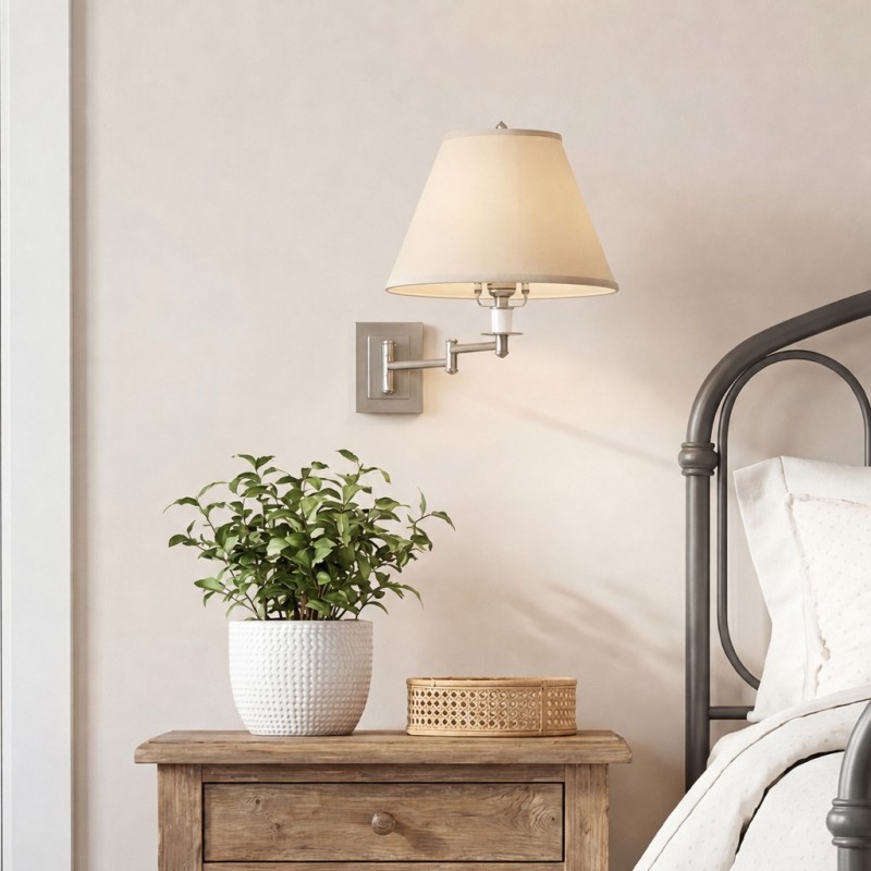 Ozona Metal Swing Arm Wall Lamp