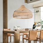 Wisteria Handmade Woven Rattan Pendant Light