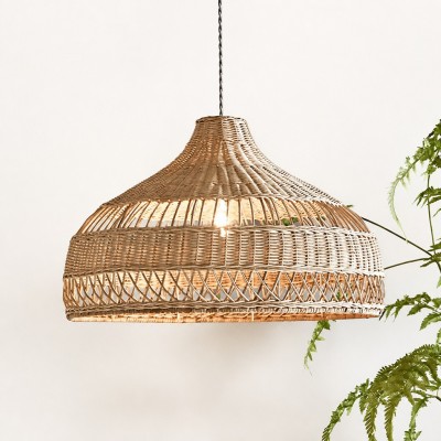 Wisteria Handmade Woven Rattan Pendant Light
