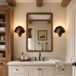 Brinley French Mid-century Resin Scallop Wall Sconce
