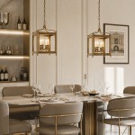 Leroy Vintage Metal 4-Light Lantern Pendant Light