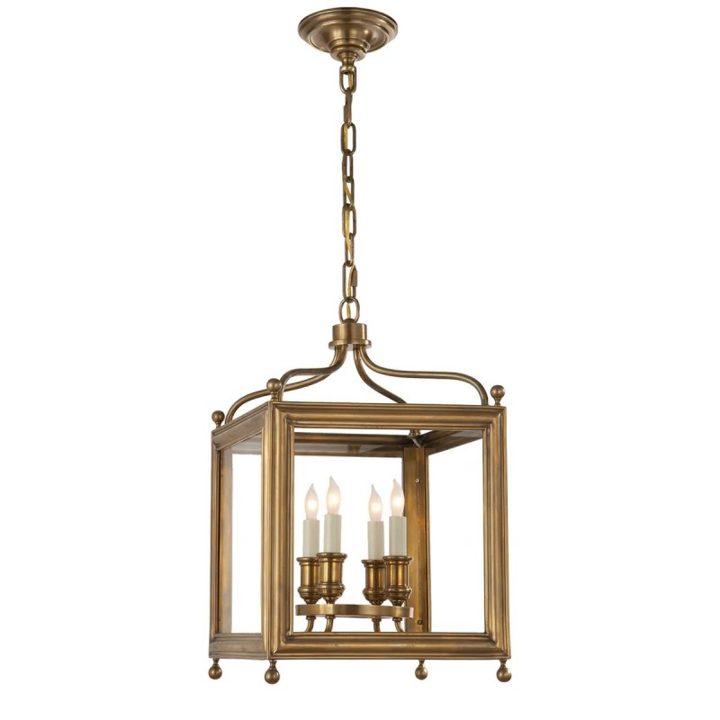 Leroy Vintage Metal 4-Light Lantern Pendant Light